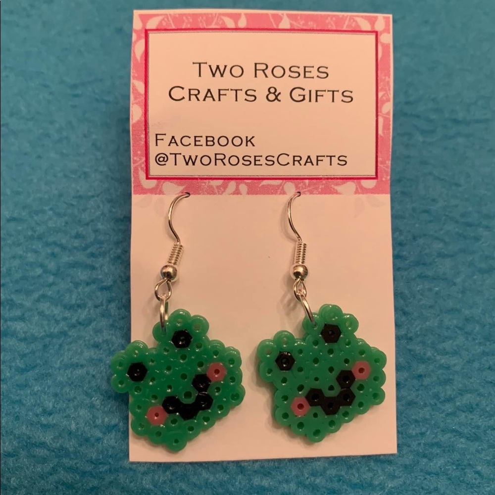 Frog earrings